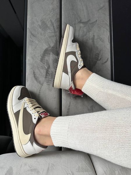 Nike Jordan 1 Retro Low OG SP Travis Scott &ldquo;Reverse Mocha&rdquo; #DJR141 фото