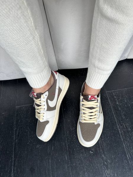 Nike Jordan 1 Retro Low OG SP Travis Scott &ldquo;Reverse Mocha&rdquo; #DJR141 фото