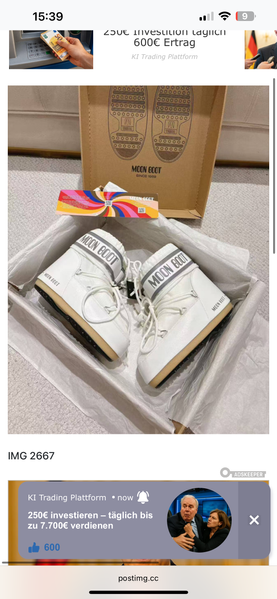 Мунбуты Moon Boot White mb005 фото