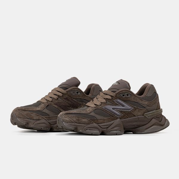 copy_Жіночі та чоловічі кросівки New Balance 9060 Chocolate Brown 737448 фото
