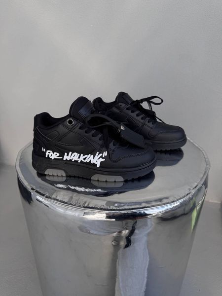 OFF WHITE OUT OF OFFICE | FOR WALKING BLACK 1384 фото