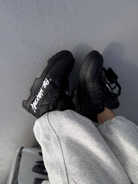 OFF WHITE OUT OF OFFICE | FOR WALKING BLACK 1384 фото