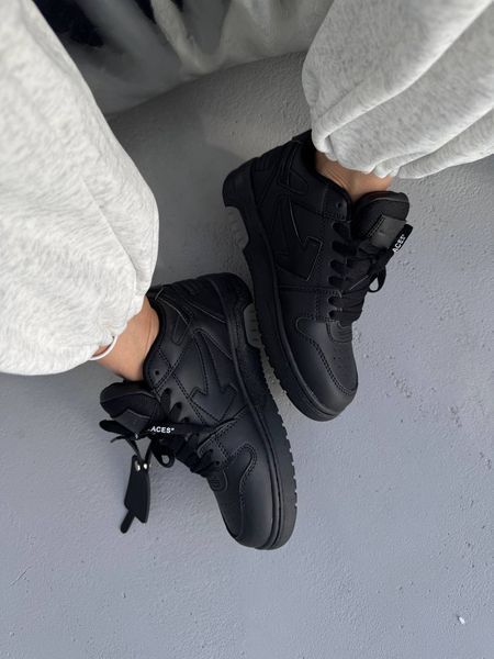 OFF WHITE OUT OF OFFICE | FOR WALKING BLACK 1384 фото