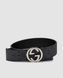 Gucci Belt with Interlocking G Buckle Grey Canvas/Silver 66168 фото 4