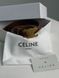 Celine Medium Triomphe Belt In Taurillon Leather Brown 66141 фото 4