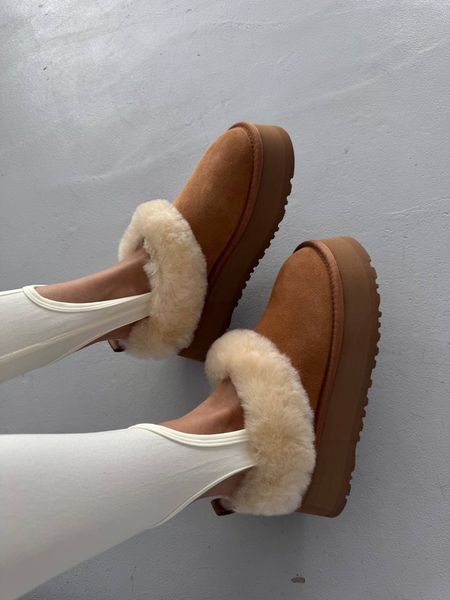 UGG Tazelle Platform Chestnut  1413 фото