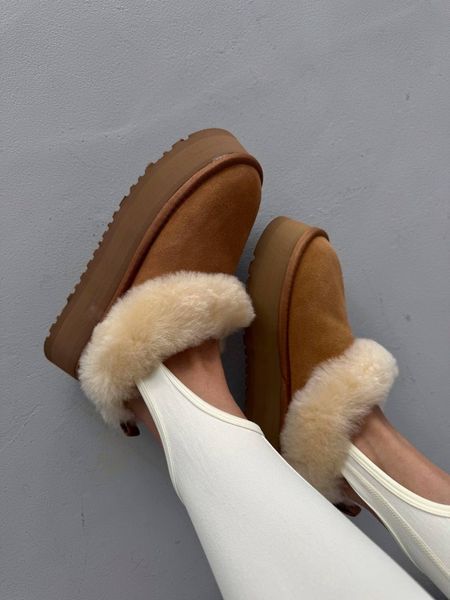 UGG Tazelle Platform Chestnut  1413 фото