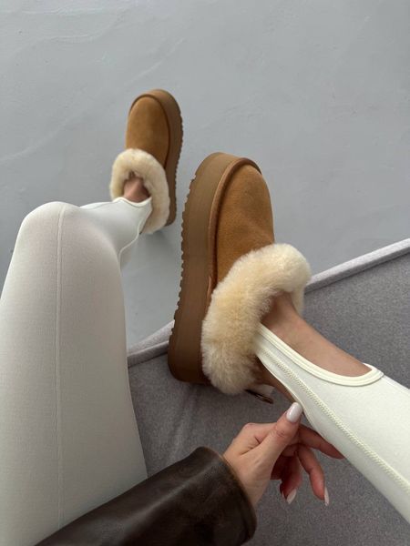 UGG Tazelle Platform Chestnut  1413 фото