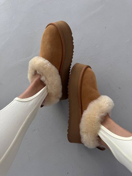 UGG Tazelle Platform Chestnut  1413 фото