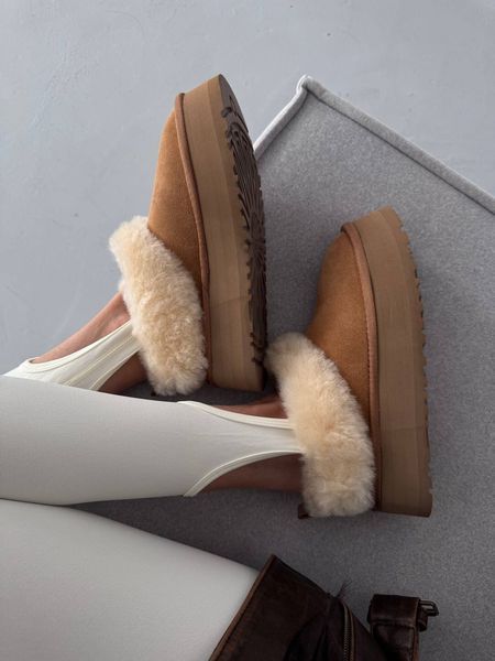 UGG Tazelle Platform Chestnut  1413 фото
