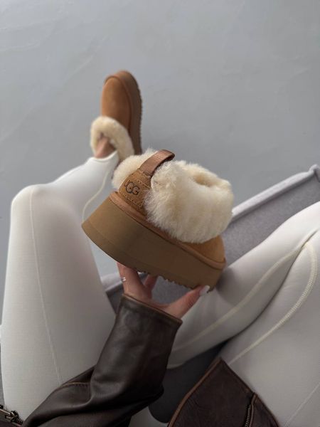 UGG Tazelle Platform Chestnut  1413 фото