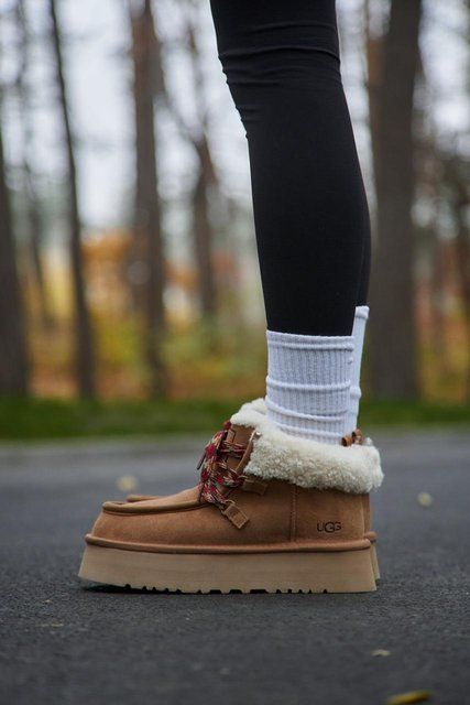 UGG Funkarra Cabin Cuff Chestnut  Ugg059 фото