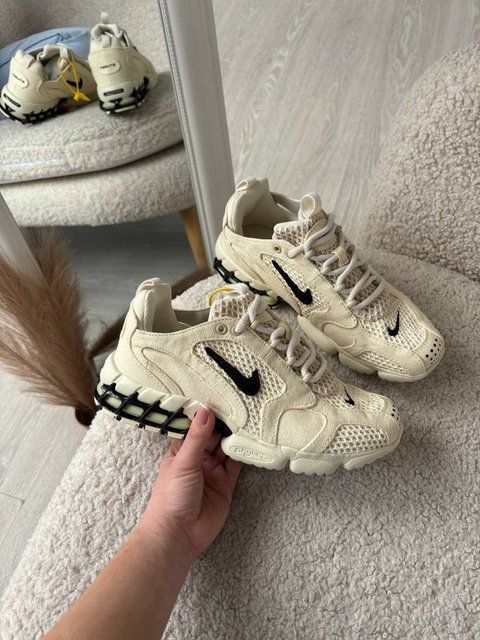 Женские и мужские кроссовки Nike Stussy Air Zoom Spiridon 256383 фото