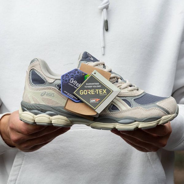 Asics Gel-NYC Grey/Beige Gore-Tex asc-0086 фото