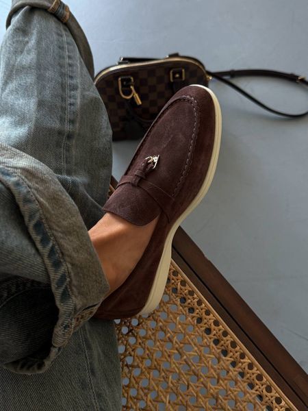 Loro Piana Loafers Brown LR01 фото