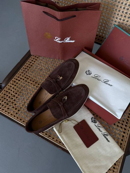 Loro Piana Loafers Brown LR01 фото