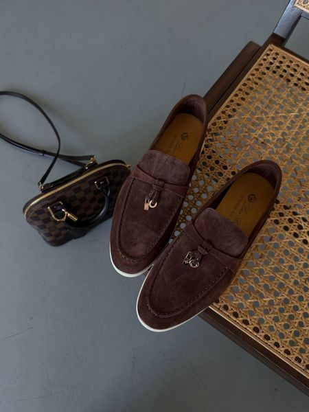 Loro Piana Loafers Brown LR01 фото