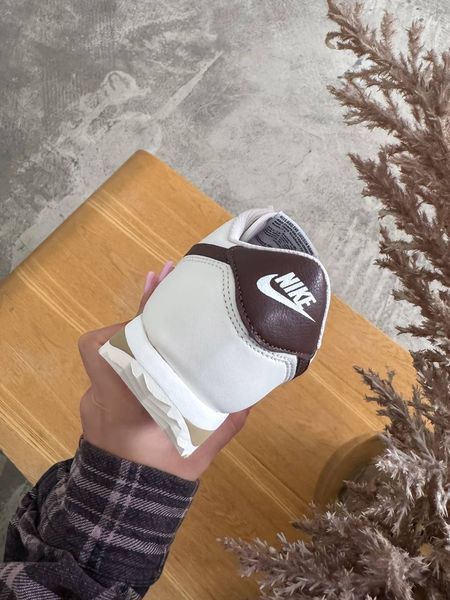 Nike Cortez White/Brown  #DNK366 фото