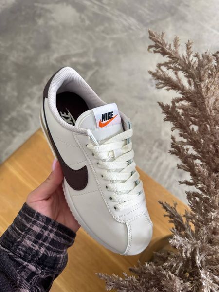 Nike Cortez White/Brown  #DNK366 фото