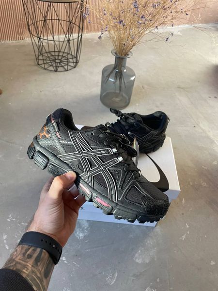 Asics Gel-Kahana 8 Black Orange Gore-Tex + ТЕРМО DAS05 фото