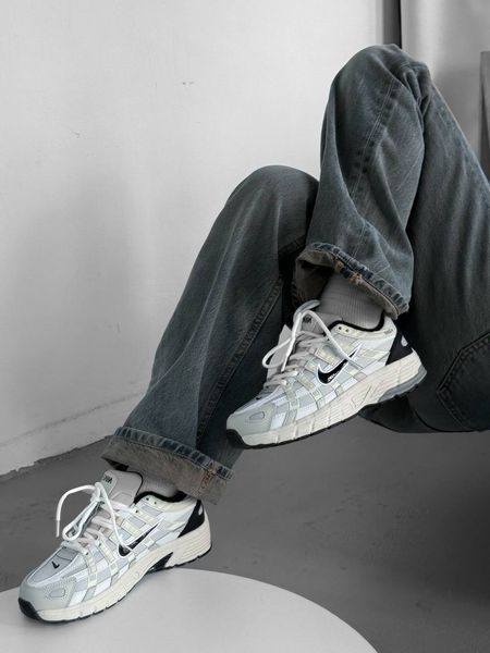 Nike P-6000 White Beige Black Thermo db544 фото