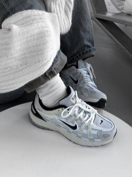 Nike P-6000 White Beige Black Thermo db544 фото