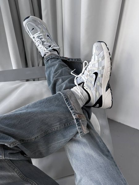 Nike P-6000 White Beige Black Thermo db544 фото