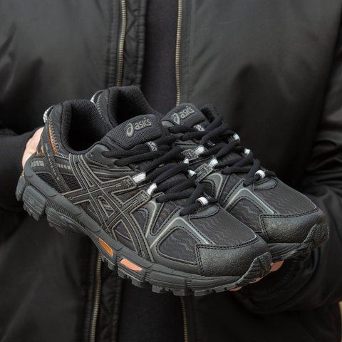 Asics Gel-Kahana 8 Black Orange Gore-Tex + ТЕРМО DAS05 фото