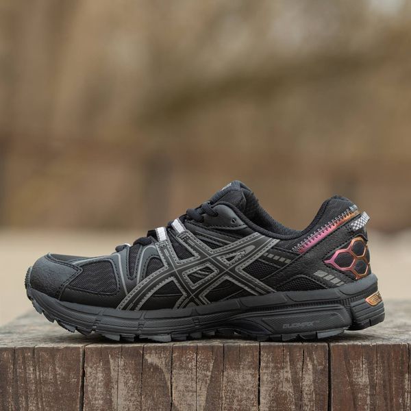 Asics Gel-Kahana 8 Black Orange Gore-Tex + ТЕРМО DAS05 фото