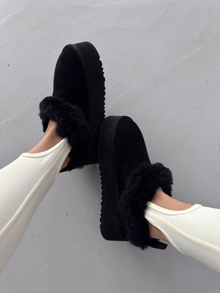 UGG Tazelle Platform Black 1412 фото