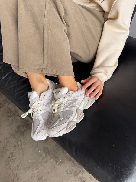 Женские и мужские кроссовки New Balance 9060 Light Beige 03118 фото