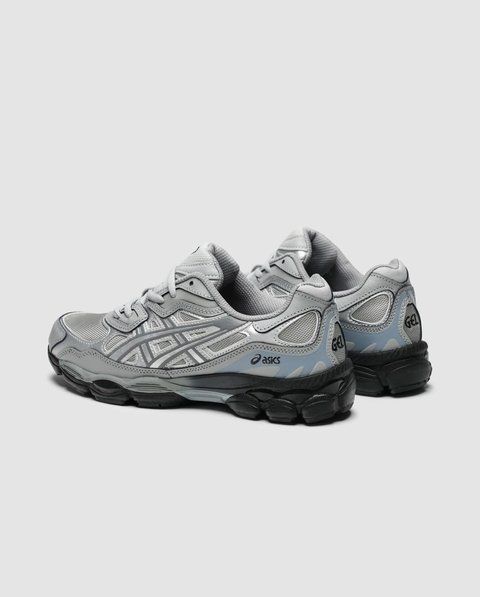 Asics Gel-NYC Silver/Black asc-0132 фото