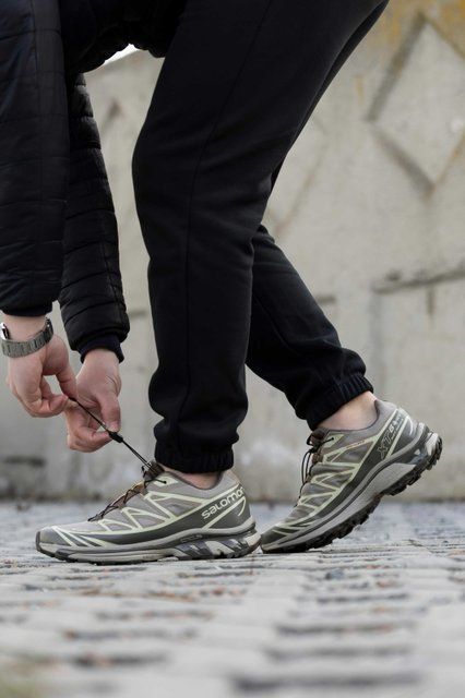 Salomon XT-6 Gore-Tex Vintage Khaki  C-21005 фото