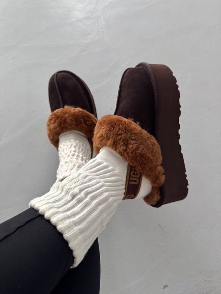 UGG Funkette Brown Chocolate 1056 фото