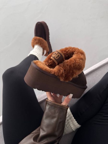 UGG Funkette Brown Chocolate 1056 фото