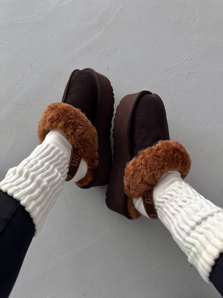 UGG Funkette Brown Chocolate 1056 фото