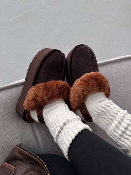 UGG Funkette Brown Chocolate 1056 фото