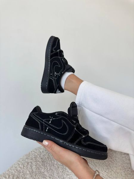 Nike Jordan 1 Low OG &ldquo;Travis Scott&rdquo; Black #DJR14 фото