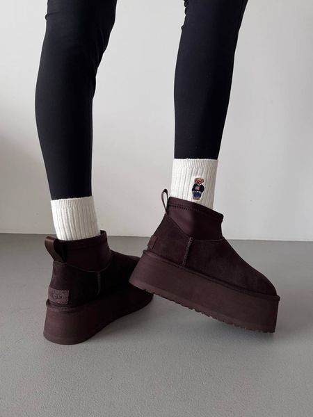 UGG Mini Dipper Chocolate 1483 фото