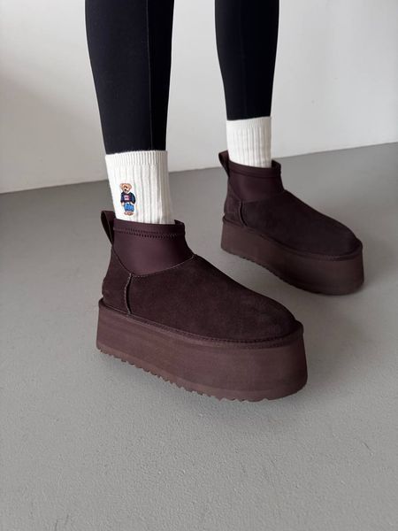 UGG Mini Dipper Chocolate 1483 фото