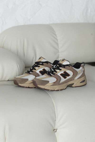 New Balance 530 Brown White 456776 фото