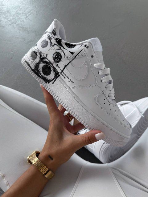 Nike Air Force 1 Low х Comme des Gar&ccedil;ons Supreme #DNK36w фото