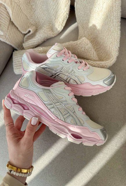 Asics Gel-NYC Silver Pink Os0095 фото