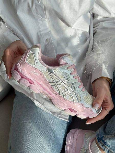 Asics Gel-NYC Silver Pink Os0095 фото