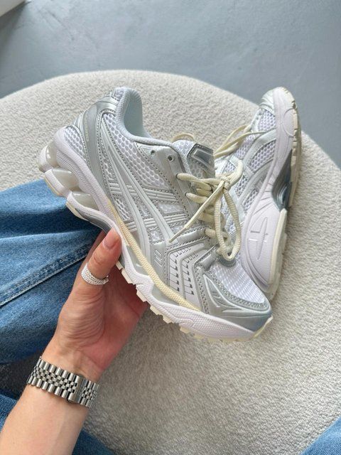 Asics Gel-Kayano 14 Silver/White asc-0004 фото