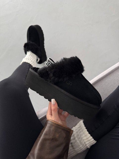 UGG Funkette Black  R0767 фото