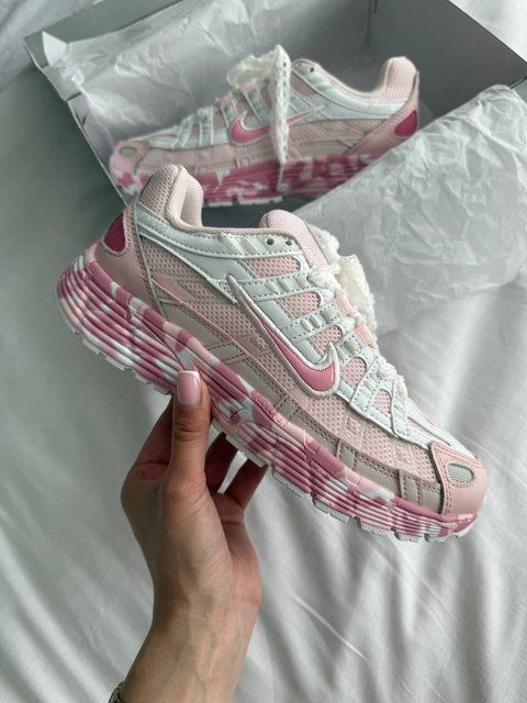 Жіночі кросівки  Nike P-6000 Custom Pink 35656 фото