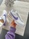 Nike Cortez White/Violet  #DNK201 фото 9