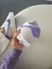 Nike Cortez White/Violet  #DNK201 фото 7