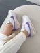 Nike Cortez White/Violet  #DNK201 фото 2